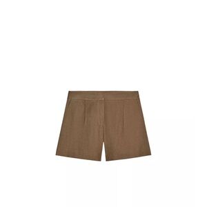 Linen Plated Shorts Zara: size S. Brand New with tag.